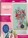 Hinkler Craft Maker Cross-Stitch Kit Pink Bouquet