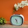 Geepas Gwc26018 Bell Alarm Clock - Small Battery Operated, Analog Alarm Clock, Silent Non-Ticking, Ascending Beep Sounds, Snooze, Light Functions, Ideal For Study Room, Bed Room &amp; More