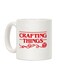 muGGyz Humans Are Terrible Printed Coffee Mug White