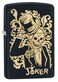 Zippo 29632 218 Joker Skull Black Matte Windproof Lighter
