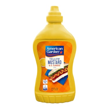 American Garden Vegan Gluten-Free Original US Mustard, 227g