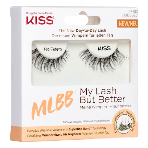 Kiss My Lash But Better False Eyelashes KMBB02C Black