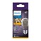 Philips LED classic Bulb, Smoky Flame, 2.3-11W A60, E27 Base, (Non Dimmable)