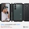 Spigen Tough Armor designed for Samsung Galaxy S24 PLUS case cover (2024) with Extreme Impact Foam - Abyss Green