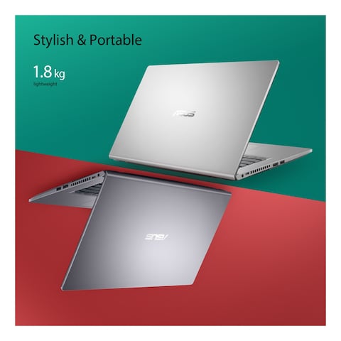 ASUS X515MA-BR912WS Laptop 15.6-Inch Display Intel Celeron N4020 Processor 4GB RAM 128GB SSD Intel UHD Graphics Windows 11 English/Arabic Keyboard Transparent Silver