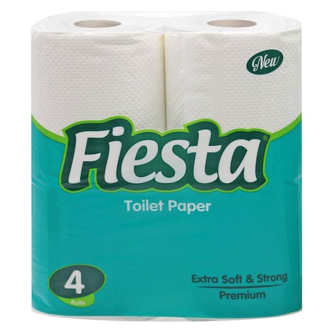 Fiesta Extra Soft And Strong Toilet Paper 4 Piece