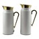 Avci Home Maker SLM Vacuum Flask Set White and Gold 2 PCS