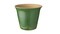 Plant pot, in/outdoor green, 19 cm