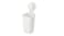 Toothbrush holder with suction cup, white