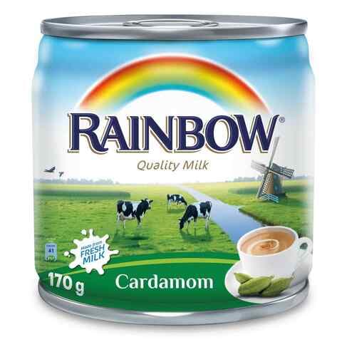 Buy RAINBOW CARDAMON EVAP MILK 170G in Kuwait