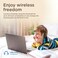 Hi-Definition SafeAudio&trade; Wireless Headphone