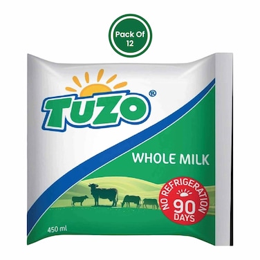 Tuzo Esl Whole Milk 450Ml X Pack Of 12