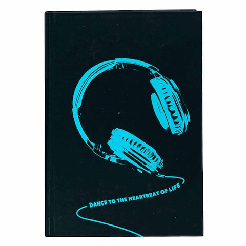Office Point Beat Executive Notebook A6 Blue/Black