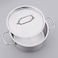 Korkmaz Alfa Stainless Steel Casserole Pot 18X10 Cm / 2.5 L