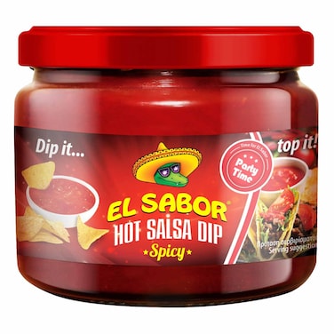 El Sabor Hot Salsa Dip 300G