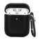 Protective Leather Case Cover For Apple Airpods 1 Black
