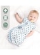 Moon Pack Of 2 Organic Baby Sleepsack Elephant And Plain Large