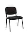 Sulsha Furniture 6 Piece Reception Visitor Chair Office, Conference Desk For Guest Waiting Chair, Room Lobby Banquet Events Chair, Study Chair Black