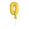 5" Gold Foil Balloon Cake Topper - 0