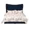 In House Lisbon Velvet Bed Frame - Queen - 200x140 cm - Dark Blue