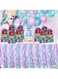 Drawstring Bag for Boys/Girls Travel Storage Package Cartoon School Backpack Children Kids Birthday Party Favors Bags 12 pcs (Mermaid Ariel)