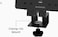 Desk Hub By Navodesk, Desk Clamp Power Strip with USB Charging Ports, 2 Way Power extension, 3 Pin Plug with 1.8m Cord (BLACK)