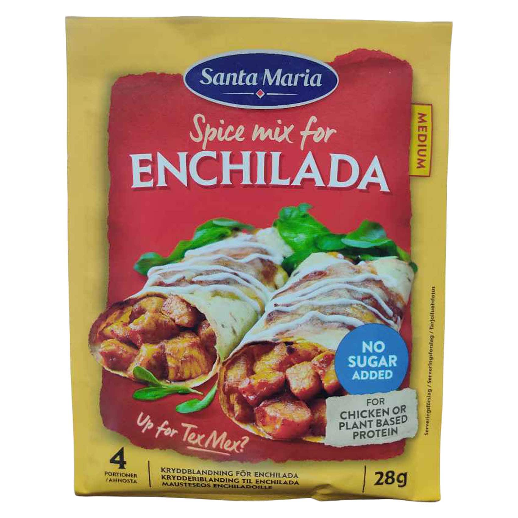 Buy Santa Maria Spice Mix For Enchilada 28g Online Carrefour UAE