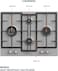 MILLEN MGH 6501 IX 65 cm Built-in 4 Burners Gas Hob - Stainless-Steel Finish, 9700 Watts, Mechanical and Electric Ignition Control, 3 Year Warranty