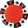 Card Night 7in Round Lunch Plates