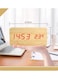 Generic Wooden LED Modern Display Electronic Desktop Digital Watch Clock