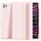 HYX Case For iPad Pro 12.9-Inch (2022/2021//2020/2018 Model, 6th/5th/4th/3rd Generation), Compatible with Pencil, Cover Auto Wake/Sleep (Pink)