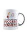 muGGyz Sweet Treat Pattern Printed Coffee Mug White