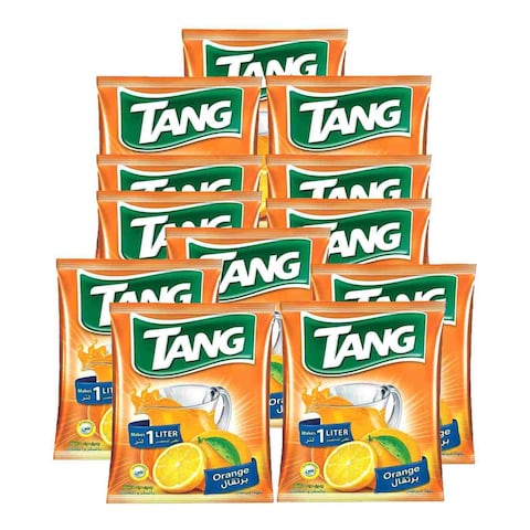 Tang Orange Powder Drink - 25 grams - 12 Pieces