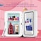 Gohhk Mini Makeup Beauty Fridge Portable Cosmetic Refrigeratored Lighter/Warmer Freezer