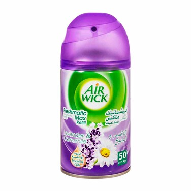 عبوة إعادة ملئ معطر جو إير ويك فريشماتيك برائحة اللافندر - 250مل