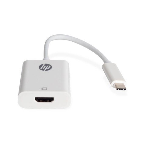 HP 55705 USB-C to HDMI Adapter - White
