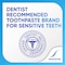 Sensodyne Toothpaste For Sensitive Teeth Deep Clean Gel With Foam Boost Technology 75ml