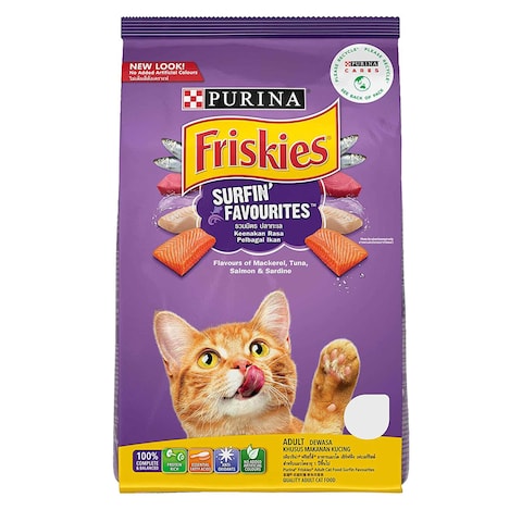 Buy Purina Friskies Surfin Favourites 1.1kg in Saudi Arabia