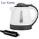 DLC-HT3360 150 Watt Traveller Kettle for Car with 1 Litre Capacity - White &amp; Black