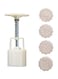 Generic Mid-Autumn Festival Moon Cake Making Mould With 4 Stamps White 14.0X5.0X5.0Cm Amz-N49256105A