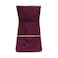 Fabienne 2 in 1 Foldable Prayer Mat and Backrest with Storage Pocket Dark Purple
