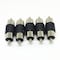 RCA Male to Male RCA Inline Coupler Inline Plug AV Adapter M/M Converter Connector for CCTV Camera (PACK 0F 5)