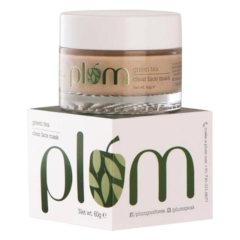 Plum Green Tea Clear Face Mask 60g