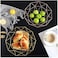 Aiwanto Creative Fruit Basket Bowl (3 Pcs) Metal Storage Container Centerpiece Display Bowl for Living Room Decoration and Modern Kitchen Table (Small - Paint Gold)