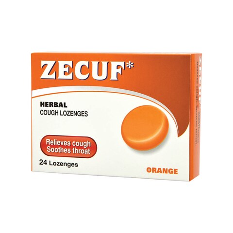 Zecuf Orange Lozenges 24S