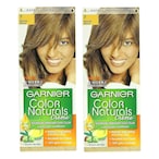 Buy Garnier Color Naturals Creme Nourishing Permanent Hair Colour 7 Blonde Pack of 2 in UAE