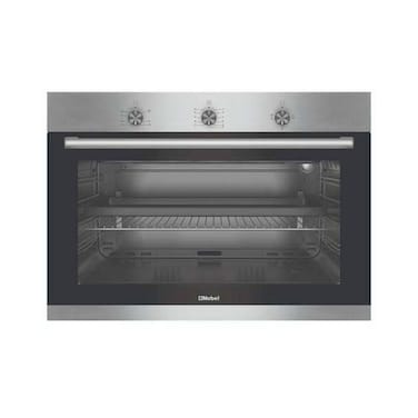 Nobel 90 cm Gas Built-in Oven with Grill, 97 Litres Capacity, Made in Turkey - NBI93020 Black