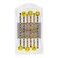 NEW Emojis Eraser Pencil Set 6 pcs