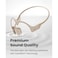 Shokz OpenRun Pro Mini Wireless Open-Ear Bone Conduction Sports Headphones, Beige