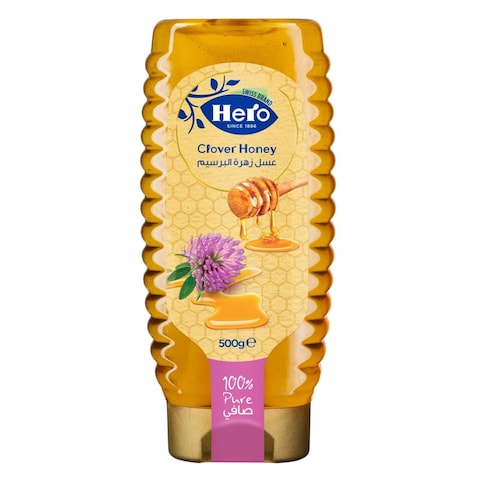 Buy Hero Natural Clover Honey 500g in Kuwait